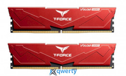 TEAM T-Force Vulcan Red DDR5 6000MHz 32GB Kit 2x16GB (FLRD532G6000HC38ADC01)