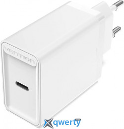 СЗУ USB-C Vention 20W QC4.0 White (FADW0-EU)