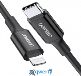 USB-C - Lightning 36W/3A 1m Ugreen US171 Black (60751)