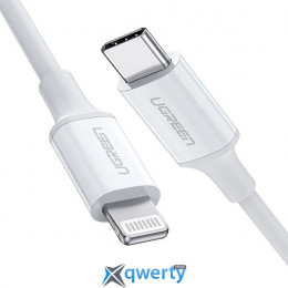 USB-C - Lightning 36W/3A 1m Ugreen US171 White (10493)