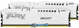 Kingston FURY Beast White DDR5 32GB (2x16GB) 5200 МГц (KF552C36BWEK2-32)