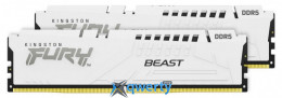 Kingston FURY Beast White DDR5 32GB (2x16GB) 5600 МГц (KF556C36BWEK2-32)