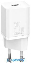 СЗУ USB-C 25W Baseus Super Si White (CCSP020102)