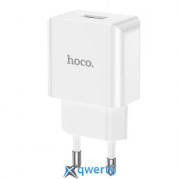 СЗУ USB-A Hoco C106A Leisure 2.1A White (6931474783882)