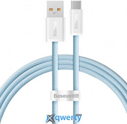 Baseus Dynamic USB-A - USB-C 5A/100W 1m Blue (CALD000603)