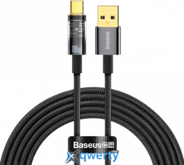 Baseus Explorer USB-A - USB-C 5A/100W 2m Black (CATS000301)