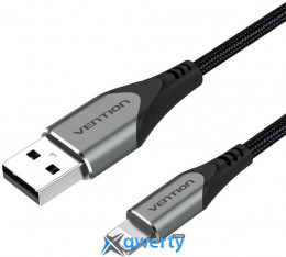 Vention USB-A - Lightning 2.4A 1m Grey (LABHF)