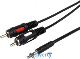 Atcom 3.5mm (M) - 2xRCA (M) 3m (10708)