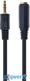 Cablexpert 3.5mm - 3.5mm (M/F) 5m Black (CCA-421S-5M)