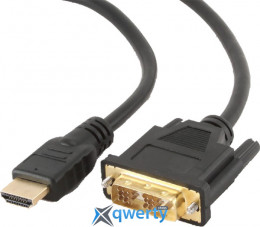 Cablexpert HDMI-DVI-D (Single Link) 0.5m (CC-HDMI-DVI-0.5M)