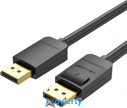 Vention DisplayPort - DisplayPort V1.2 (M/M) 3m Black (HACBI)