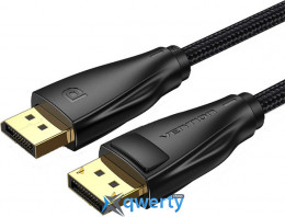 Vention DisplayPort - DisplayPort V1.4 (M/M) 5m Black (HCCBJ)