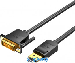 Vention DisplayPort - DVI (M/M) 1m Black (HAFBF)