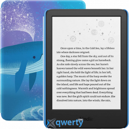 Amazon Kindle Kids 11th Gen. 2022 16Gb Black with Space Whale Cover