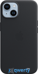 Apple iPhone 14 Leather Case with MagSafe Midnight (MPP43)
