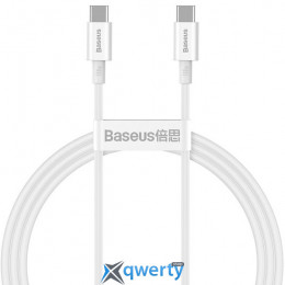 Baseus Superior Series USB-C-USB-C 100W 1m White (CATYS-B02)
