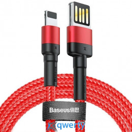 Baseus Cafule Cable (Special Edition) USB-A-Lightning 2.4A 1m Red/Black (CALKLF-G09)