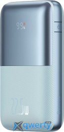 Baseus Bipow Pro Digital Display 20000mAh USB-Ax2 + USB-C 22.5W Blue OE (PPBD040303)