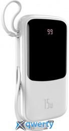 Baseus Qpow 20000mAh 15W USB-Ax2 + USB-Cx2 White (PPQD-G02)