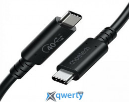 USB-C - USB-C 40Gbps PD 100W 0.8m Choetech White (XCC-1028-BK)