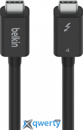 Belkin Connect USB-C-USB-C Thunderbolt 4 2m 100W Black (INZ002BT2MBK)