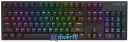 Hator Starfall RGB Hotswap Eng/Ukr Gateron Red Swich Black (HTK-597)