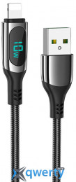 Hoco S51 Extreme USB-A-Lightning 2.4A 1.2m Black (6931474749215)