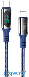 Hoco S51 USB-C-USB-C 100W 1.2m Blue (6931474749260)