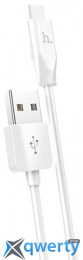 Hoco X1 USB-A-USB-C 3A 1m White (6957531032045)