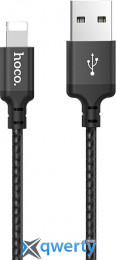 Hoco X14 USB-A-Lightning 2A 1m Black (6957531062820)