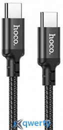 Hoco X14 USB-C-USB-C 60W 1m Black (6931474752215)