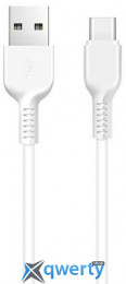 Hoco X20 USB-A-USB-C 3A 3m White (6957531068976)