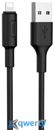 Hoco X25 USB-A-Lightning 2A 1m Black (6957531080107)