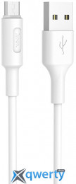 Hoco X25 USB-A-microUSB 2A 1m White (6957531080138)