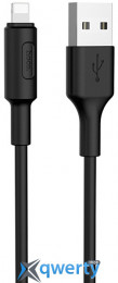 Hoco X25 USB-A-USB-C 2A 1m Black (6957531080145)