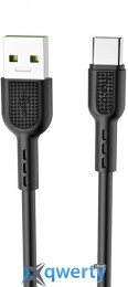 Hoco X33 USB-C 5A/40W 1m Black (6931474706119)