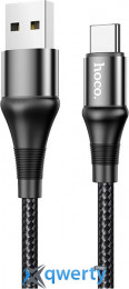 Hoco X50 Exquisito USB-A-USB-C 3A 1m Black (6931474734235)