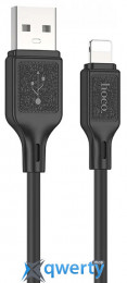Hoco X90 Cool USB-A-Lightning 2.4A 1m Black (6931474788405)