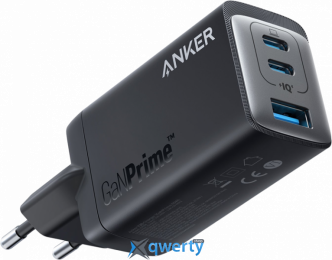 СЗУ Anker 735 Charger 65W USB-A+USB-Cx2 Black (A2668311)