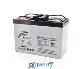 RITAR HR12340W, Gray Case, 12V 90.0Ah ( 307 х 169 х 210 (215 ) 29.00kg Q1