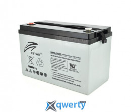 RITAR HR12380W, Gray Case, 12V 100.0Ah ( 328 х 172 х 215 (220 ) 30.50kg Q1