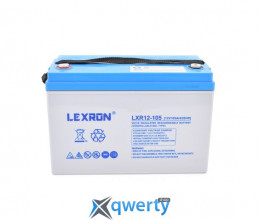 Lexron LXR12-105 GEL 12V 105AH DEEP CYCLE (330 x 171 x219) 30 kg