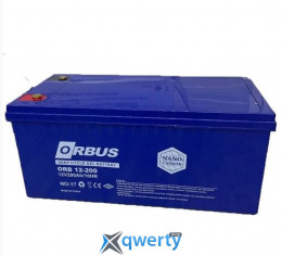 ORBUS CG12200 GEL 12 V 200 Ah (522 х 238 х 222) Black Q1/24