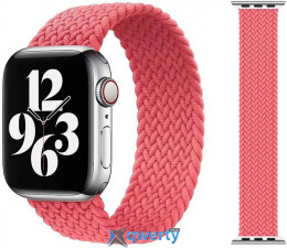 WIWU Braided Solo Loop for iWatch, 38/40 mm Pink (S:115 mm)