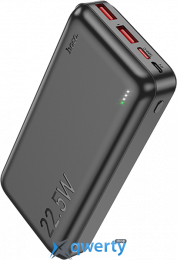 Hoco J101A Astute 20000mAh PD+QC 22.5W USB-Ax2+USB-C Black