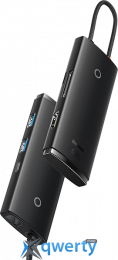 Baseus Lite USB-C→USB-Ax2/HDMI/SD/microSD/USB-C-PD 100W (WKQX050101)
