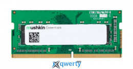MUSHKIN Essentials SO-DIMM DDR4 2400MHz 4GB (MES4S240HF4G)