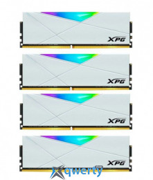 ADATA XPG Spectrix D50 RGB White DDR4 3600MHz 64GB Kit 4x16GB (AX4U360016G18I-QCWH50)