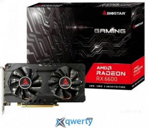 Biostar AMD Radeon RX6600 8GB Matrix GDDR5, 128 bit, PCI-E 4.0 (VA66M6RM81)
