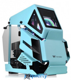 Thermaltake AH T200 Turquoise Black/Turquoise with window (CA-1R4-00SBWN-00)